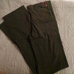Fold over yoga pants
